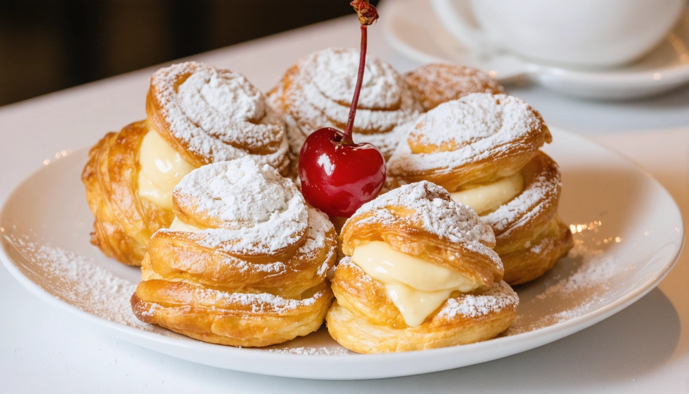 zeppole san giuseppe al forno